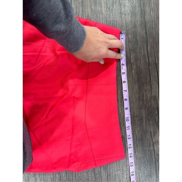 J. Crew Wool Stretch Lined Back Zip Straight Pencil Skirt Fuchsia Pink Size 4 - Picture 12 of 12